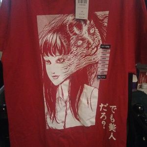 Hot Topic Junji Ito T-shirt (Red)